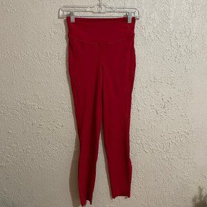 Lululemon Red Leggings